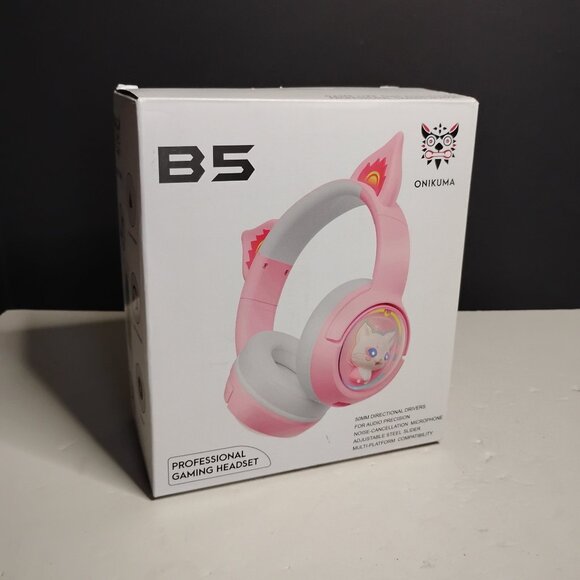 New Onikuma B5 Professional Gaming Headset - Picture 1 of 9